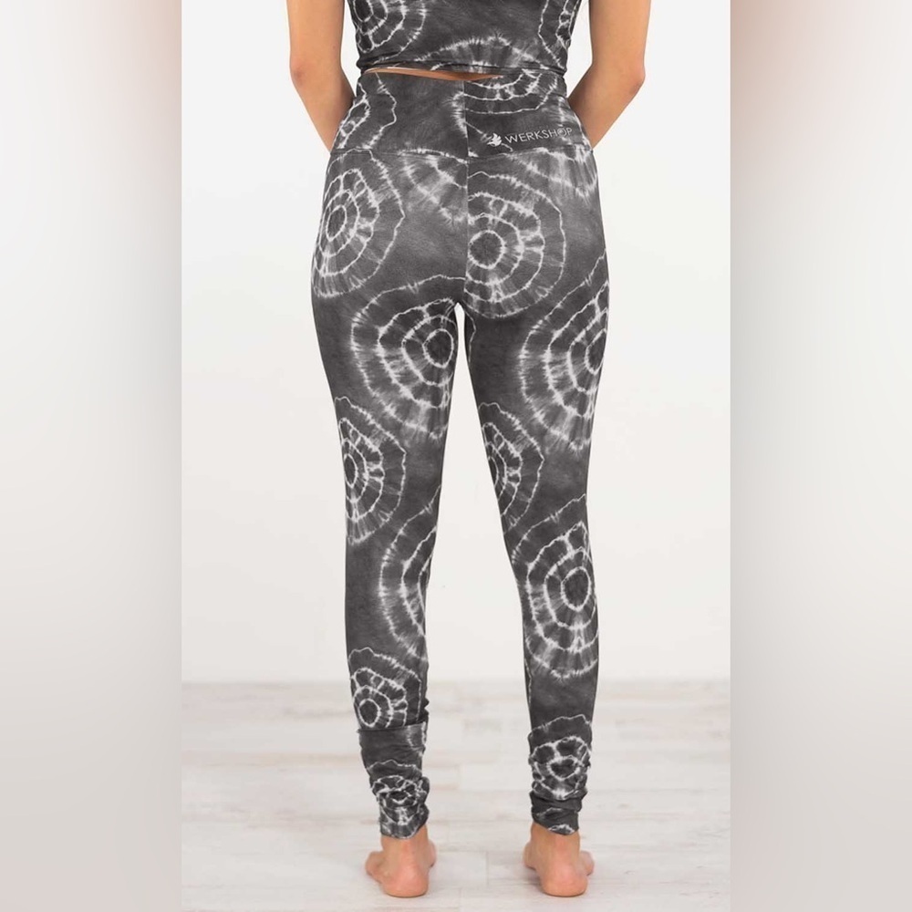 Eagle rock Werkshop Charcoal circles leggings - Picture 3 of 8
